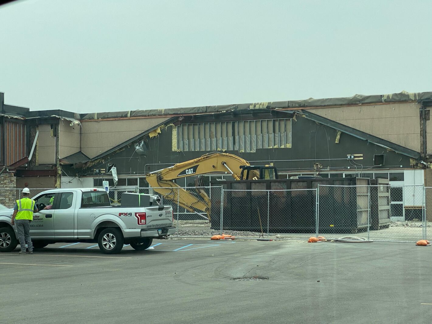 Building permit issued to Aldi Inc. at old Hornbacher's location in